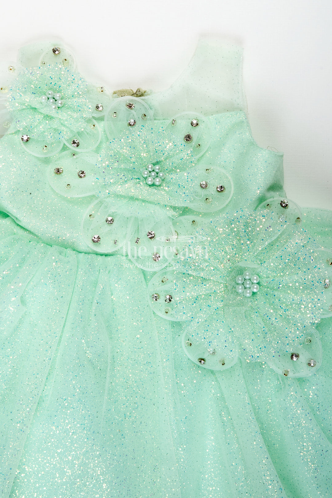 Girls Lace Party Dress Elegant Outfit For Celebrations
