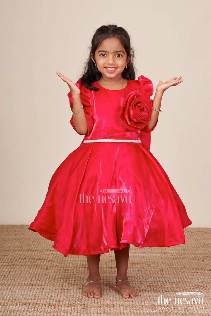 Baby girl fancy frock for birthday celebrations and party moments