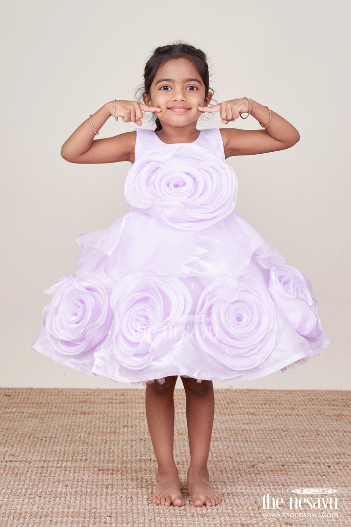 Baby Girls Organza Frock for Birthdays and Party Occasions
