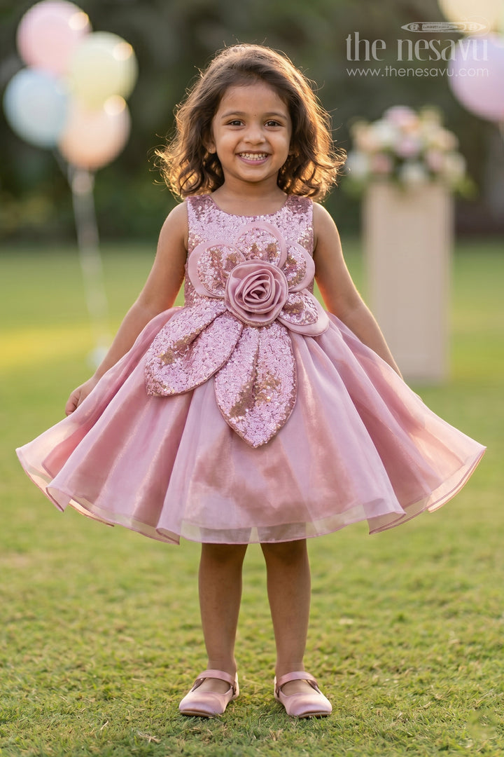 Girls Frock for Birthday Parties and Festive Photoshoots