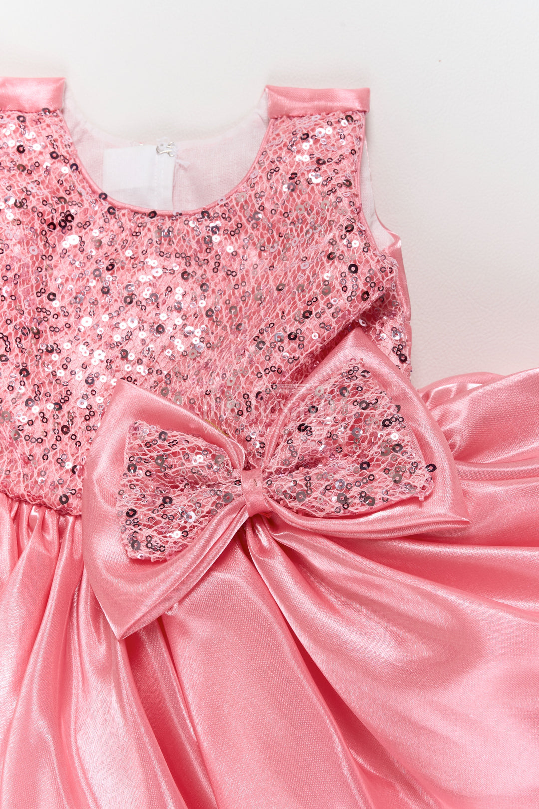 Designer Frock for Girls in Pink for Festive Gatherings