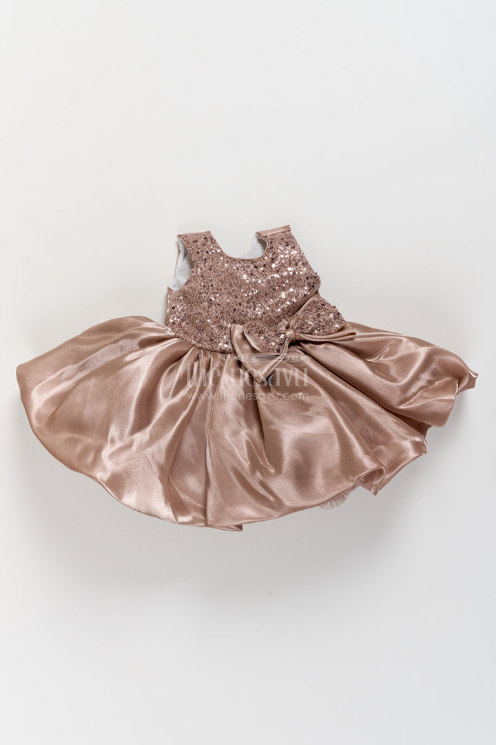 Party Dress for Girls in Grey for Family Celebrations