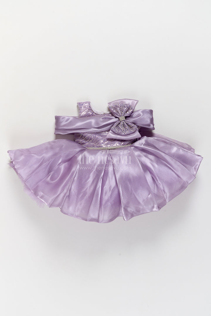 Party Dress for Girls in Purple for Traditional Events