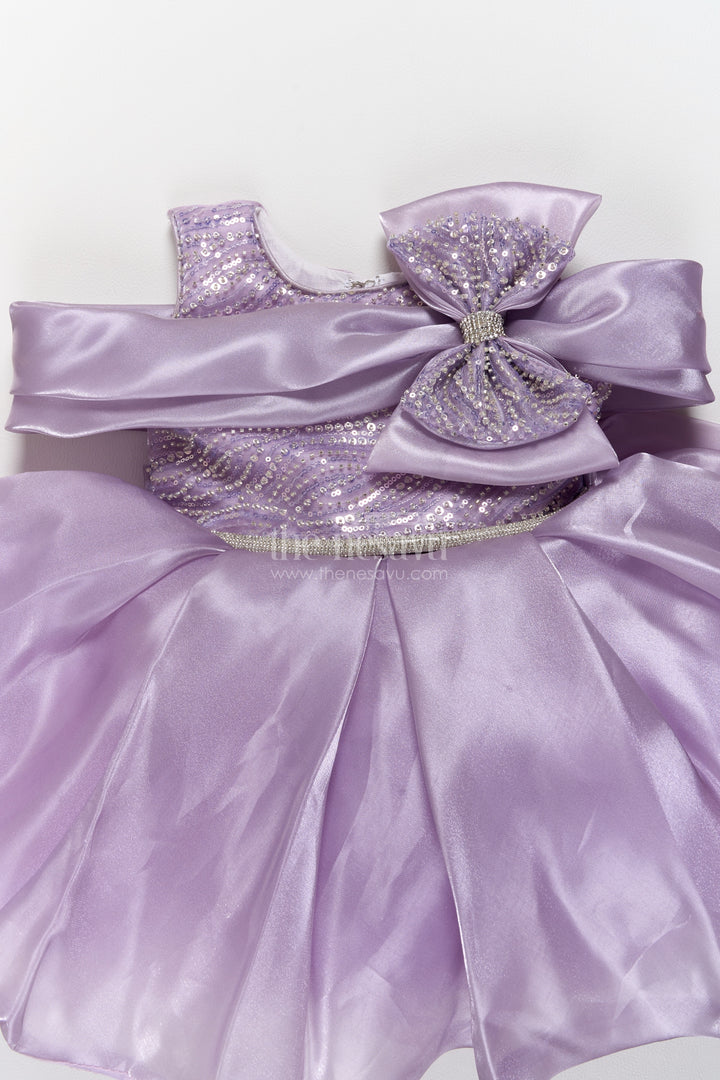 Party Dress for Girls in Purple for Traditional Events
