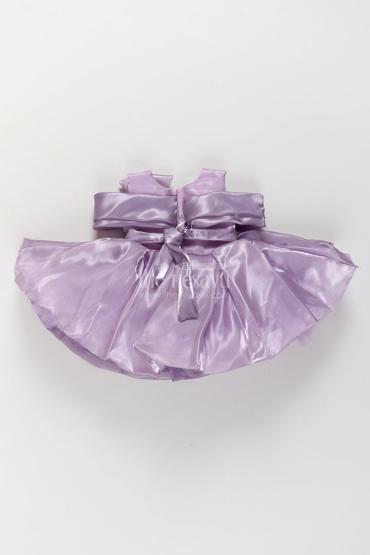 Party Dress for Girls in Purple for Traditional Events