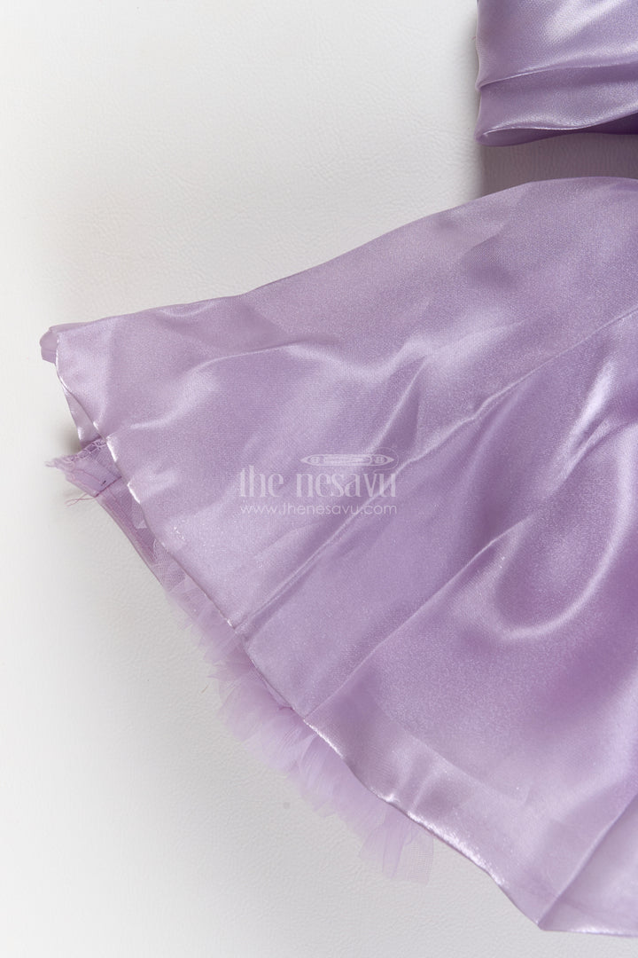 Party Dress for Girls in Purple for Traditional Events