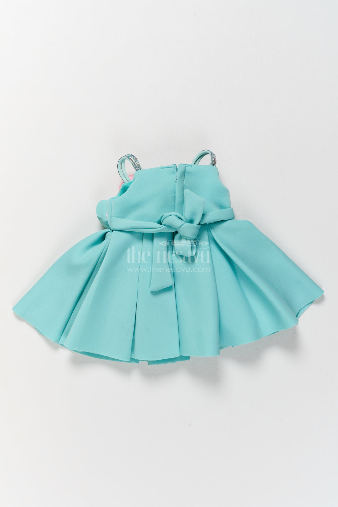 Girls Party Frock in Blue for Special Functions