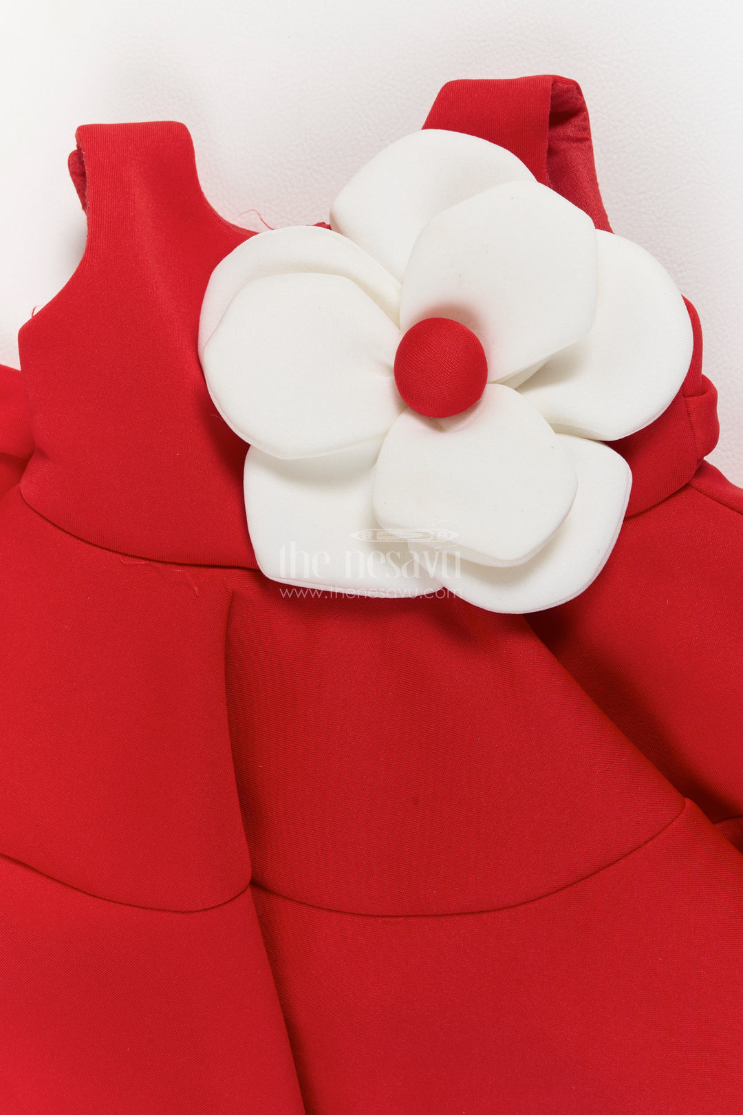 Party Dress for Girls in Red for Ceremony Dressing