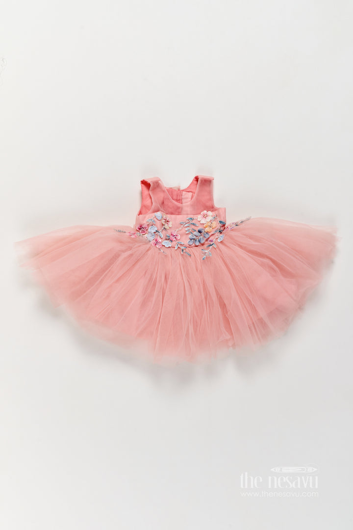 Party Dress for Girls in Pink for Family Celebrations