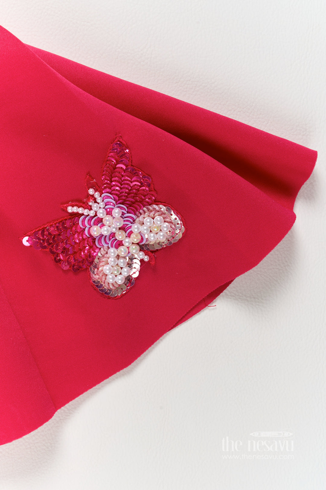 Designer Frock for Girls with Sequin Work for Festive Occasions