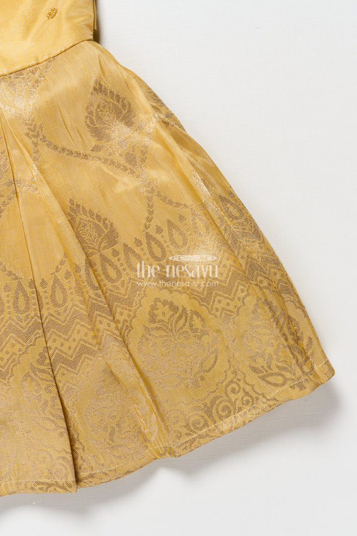 Baby Girl Silk Frock for Birthdays and Festive Occasions