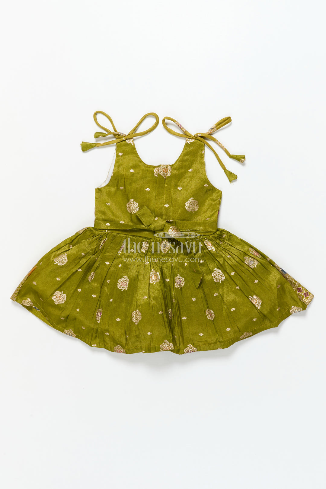 Baby Girl Ethnic Frock for Weddings and Festive Occasions
