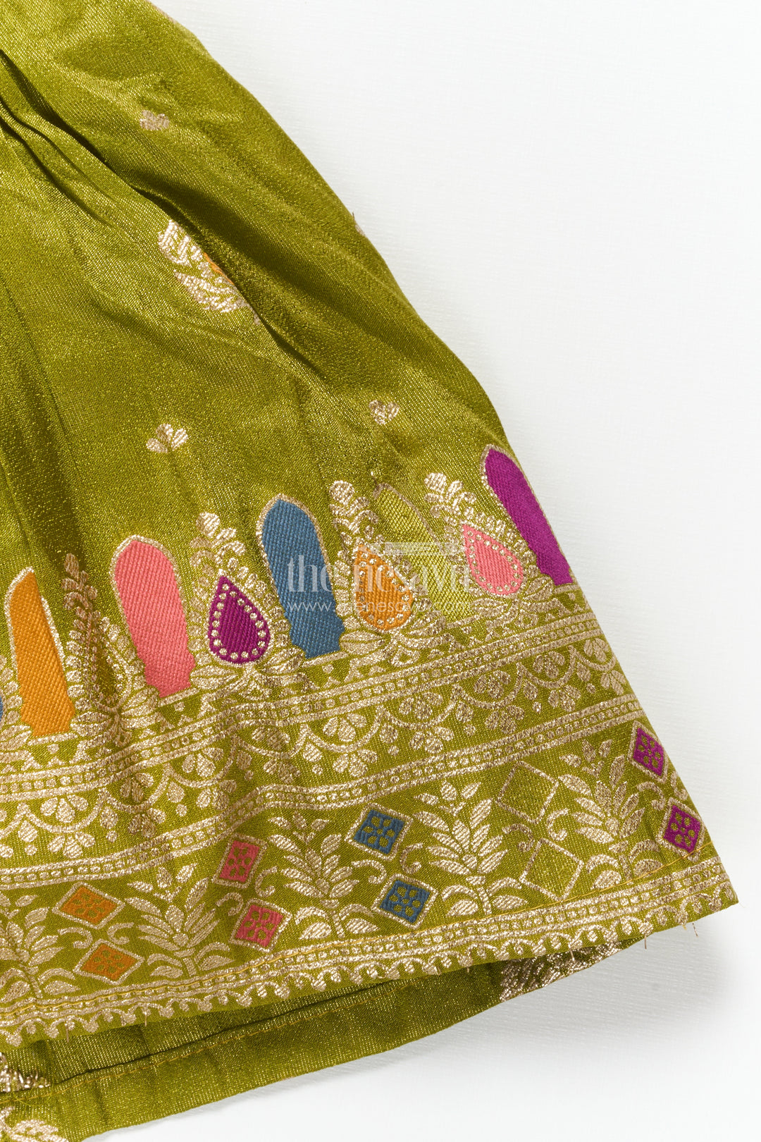 Baby Girl Ethnic Frock for Weddings and Festive Occasions