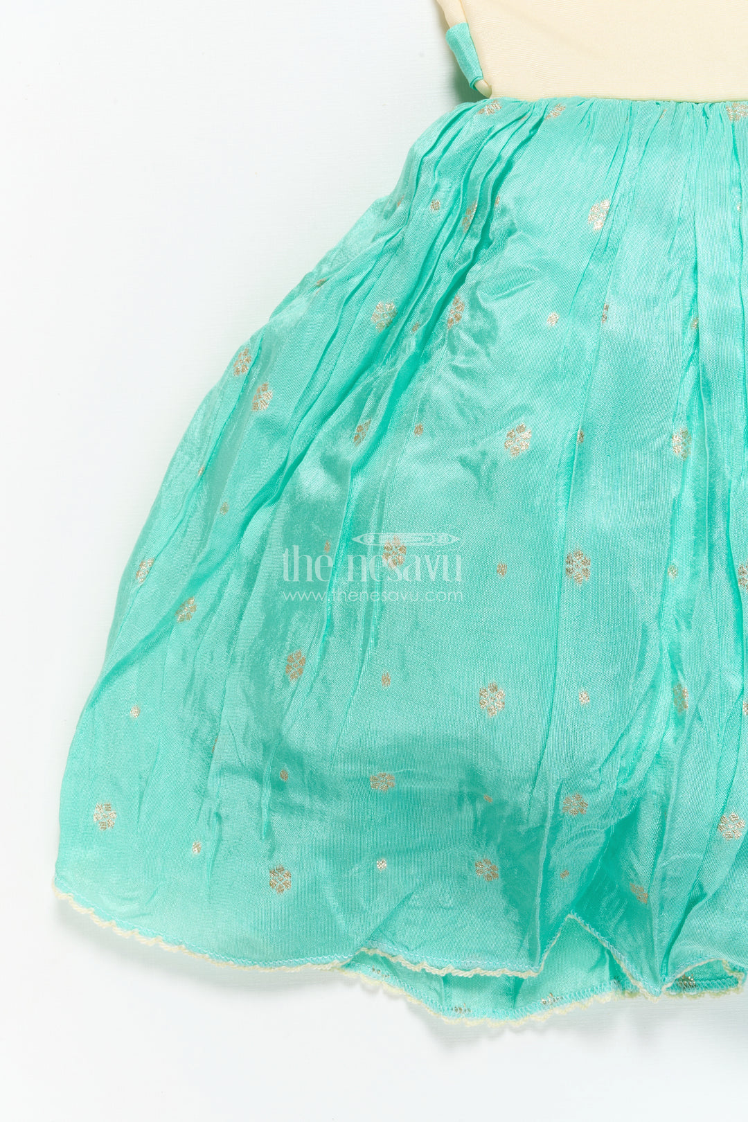 Baby Girl Silk Frock for Birthday Celebrations and Party Wear