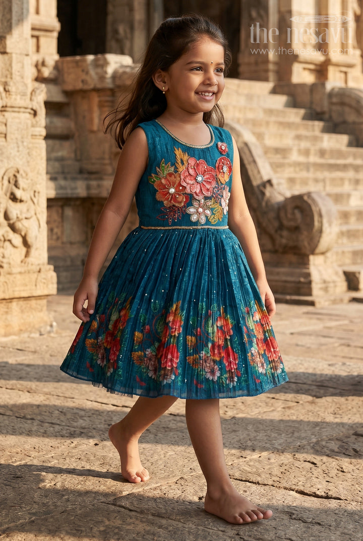Silk Frock for Naming Ceremony and Festive Occasions