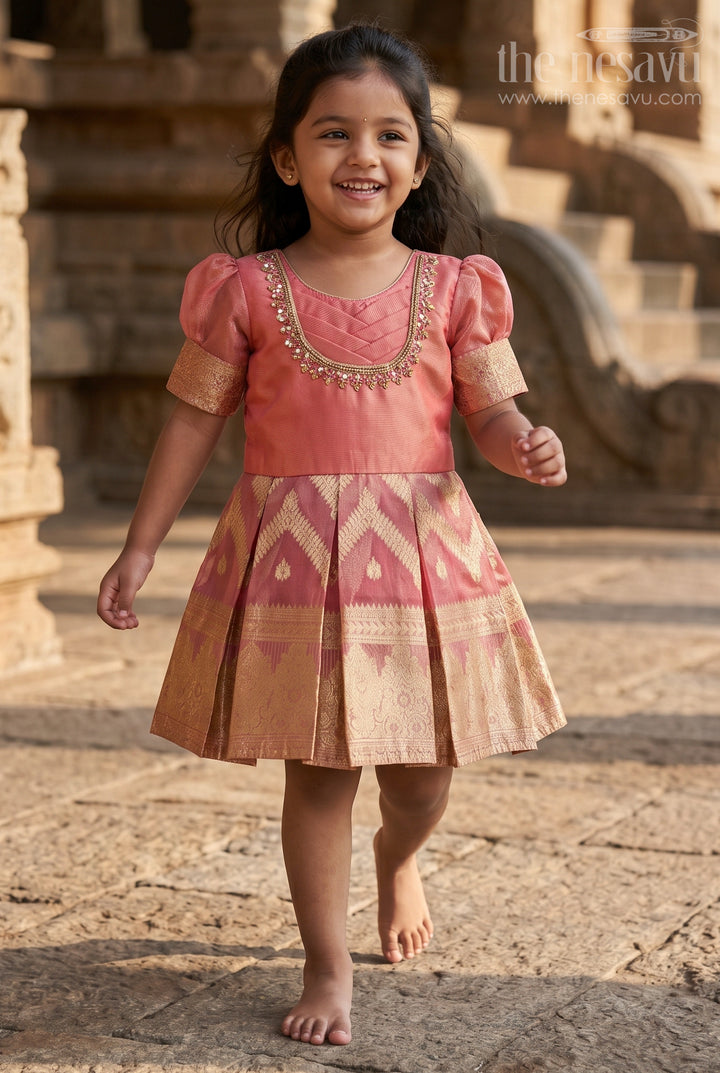 Baby Girl Frock for Weddings and Festive Celebrations