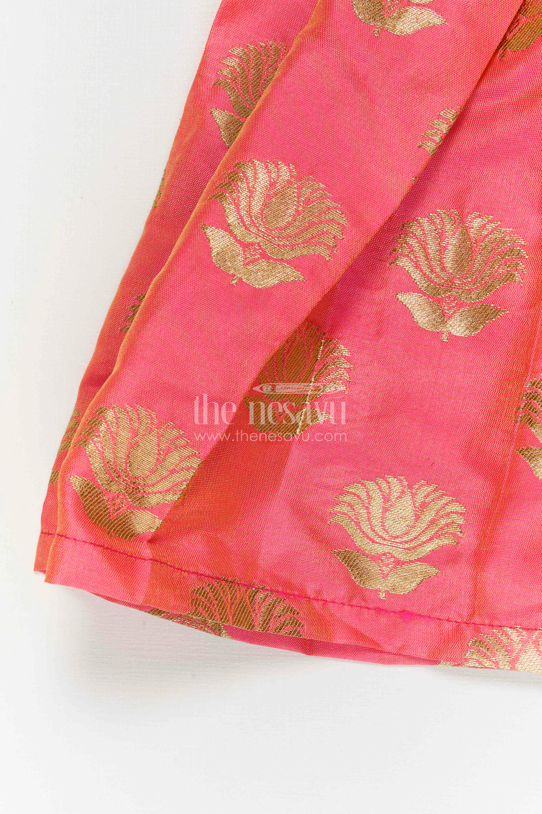 Baby Girl Silk Frock for Festive Celebrations and Special Occasions