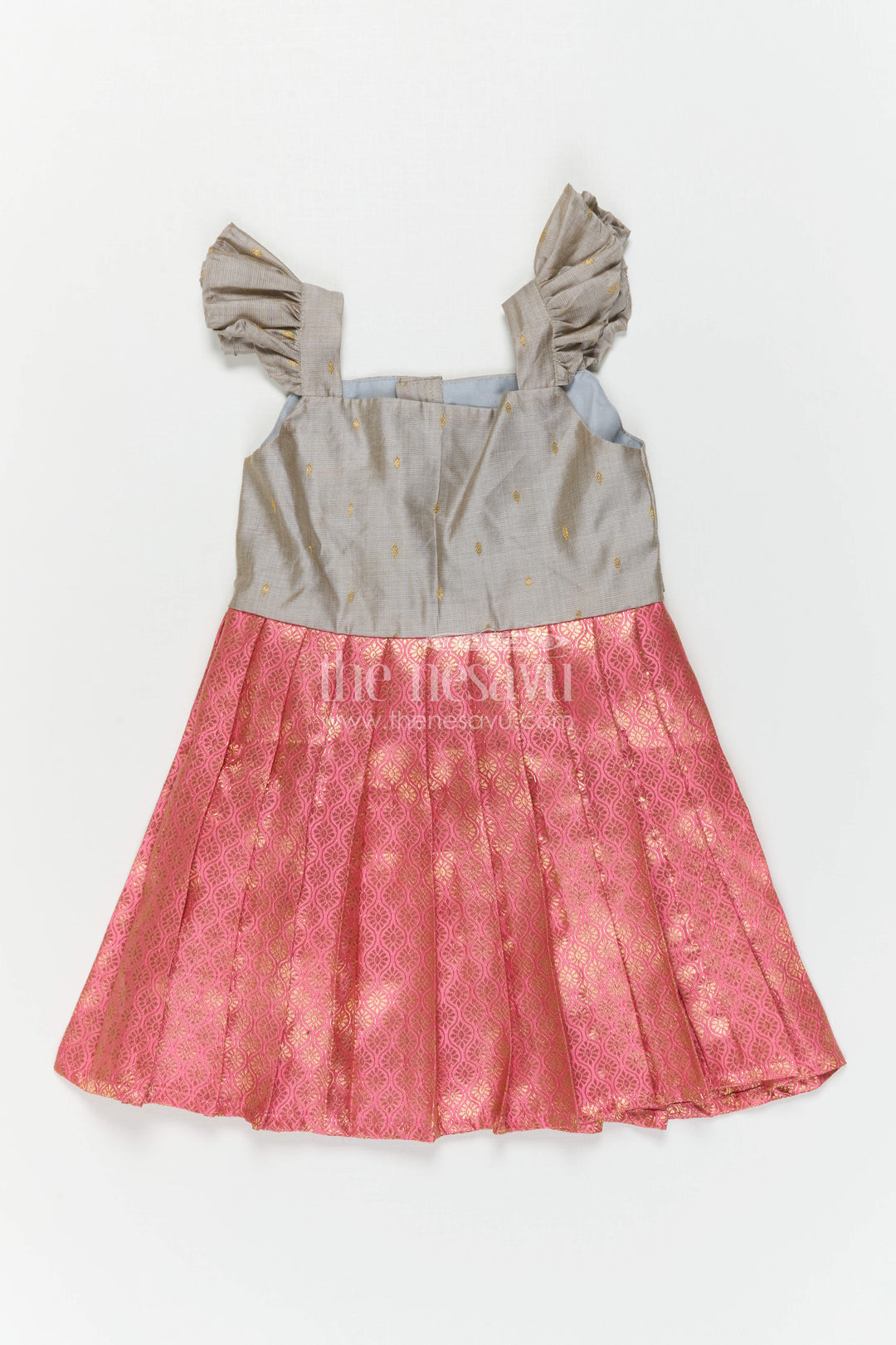 Baby Girl Silk Frock for Weddings and Traditional Family Functions