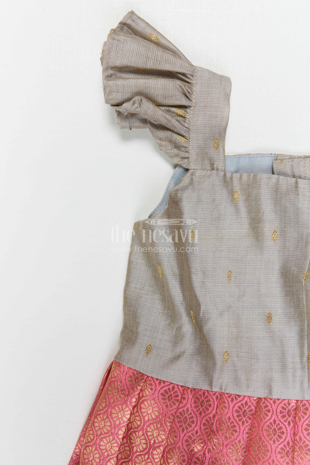 Baby Girl Silk Frock for Weddings and Traditional Family Functions