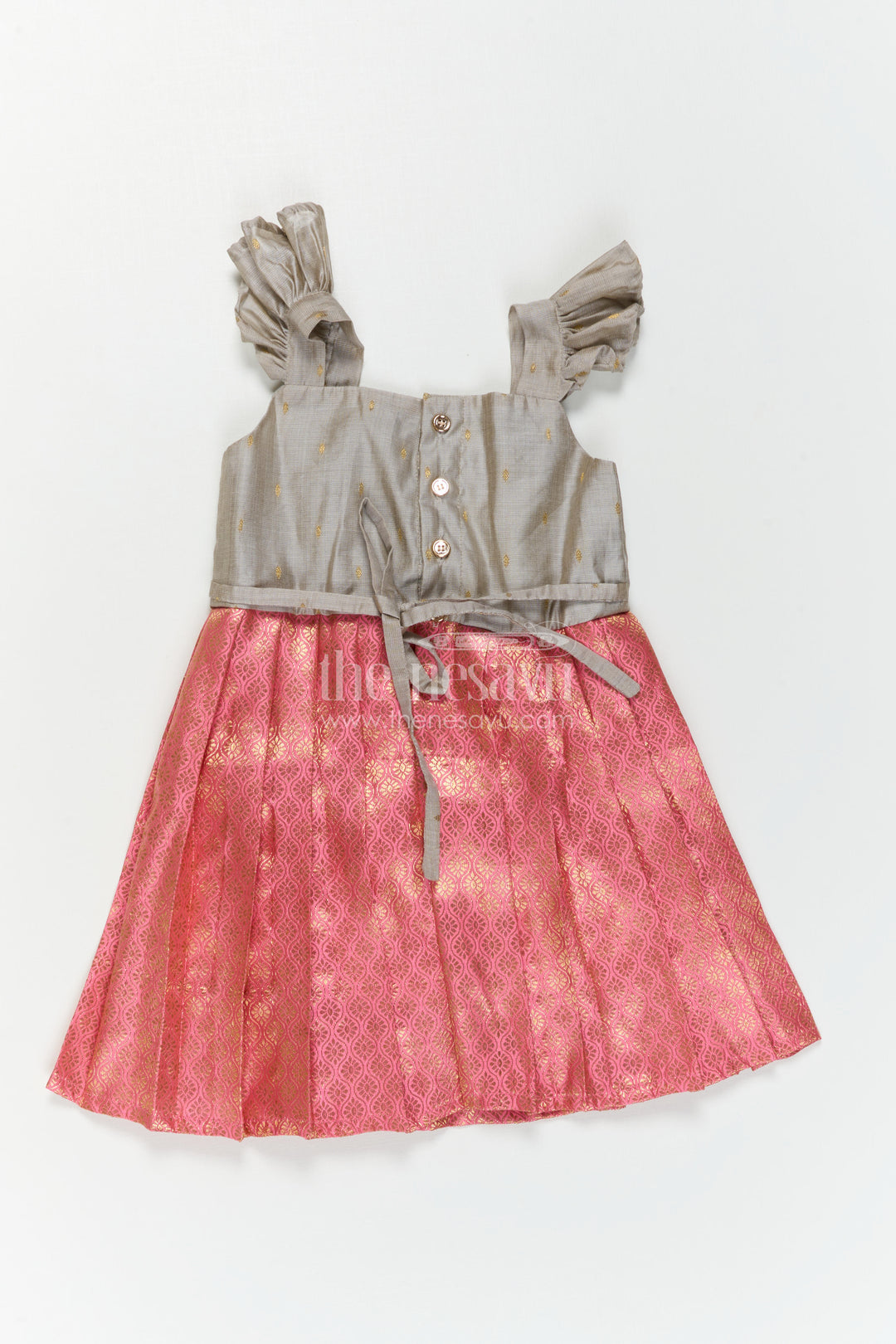 Baby Girl Silk Frock for Weddings and Traditional Family Functions