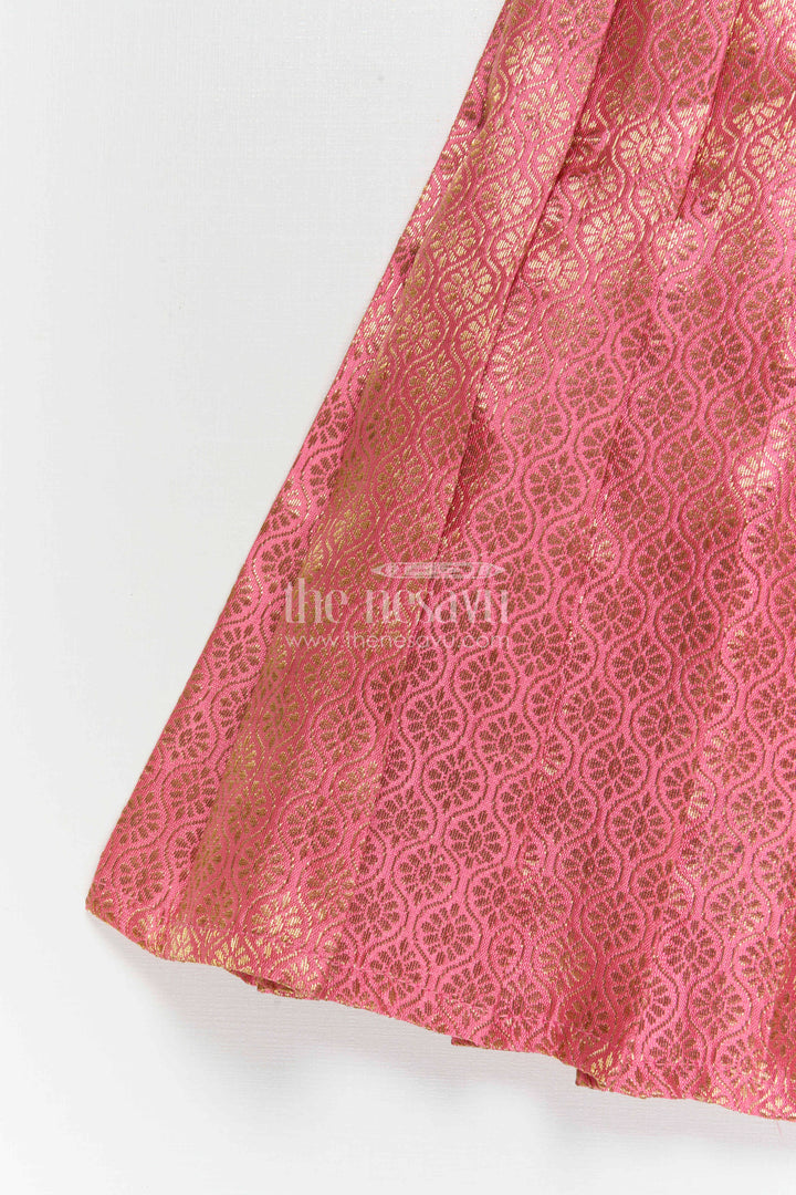 Baby Girl Silk Frock for Weddings and Traditional Family Functions