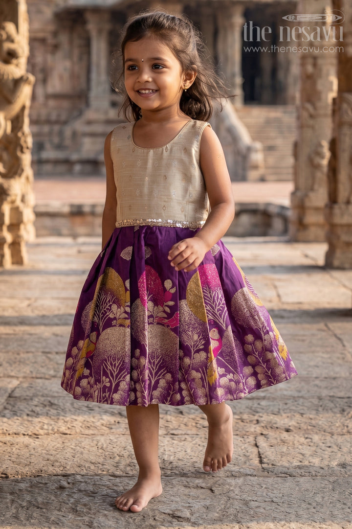 Kids Party Frock for Festive Photos and Celebrations