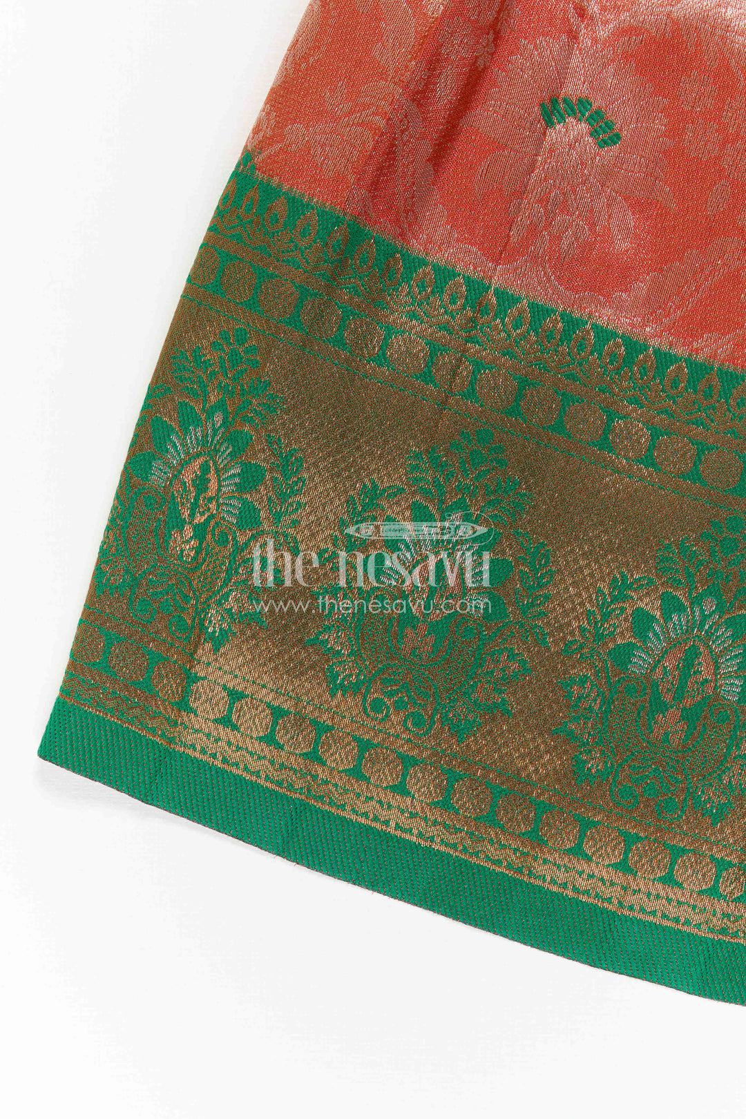Baby Girl Silk Frock for Festive Photos and Traditional Functions