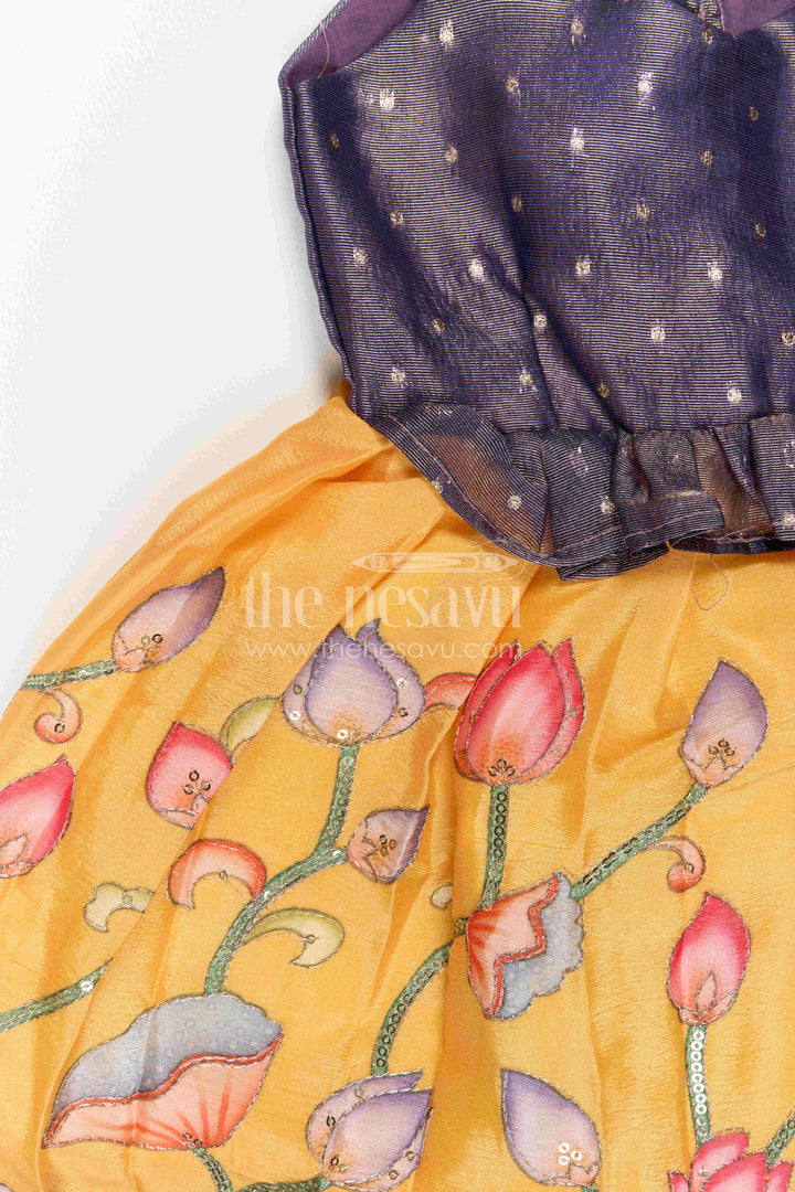 Baby Girl Silk Frock for Birthday Twirls and Photoshoot