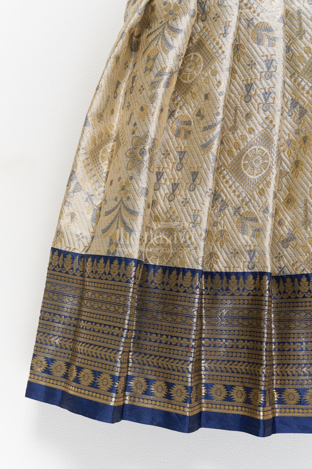 Ethnic Party Frock for Girls in Blue for Joyful Occasions