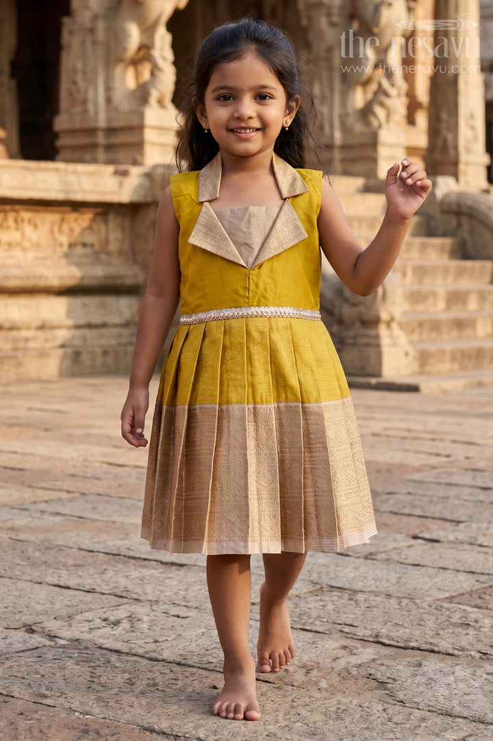 Traditional Silk Frock for Girls for Weddings and Milestone Occasions