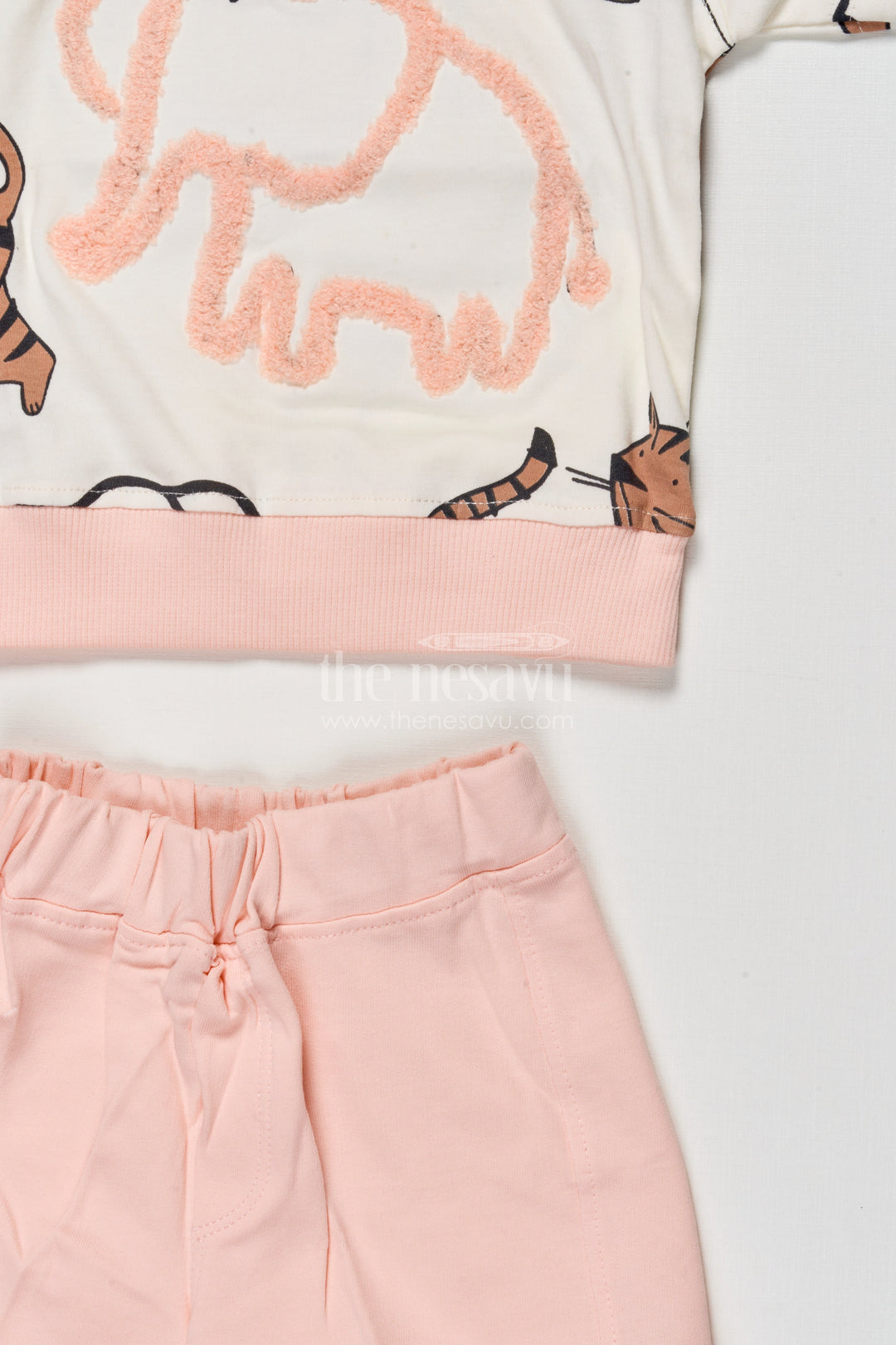 The Nesavu Boys Casual Set Baby Boy Cotton Casual Set with Playful Prints for Warm Weather Nesavu Nesavu baby boy cotton printed top shorts set summer comfort casual outings