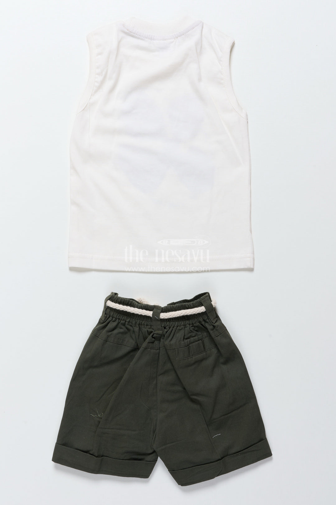 The Nesavu Boys Casual Set Baby Boys Cotton Printed Set for Playdates and Everyday Wear Nesavu Nesavu baby boys cotton digital print set everyday wear playdates summer outings