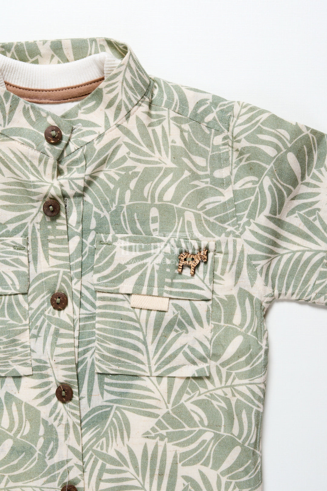 The Nesavu Boys Casual Set Baby Boys Cotton Printed Set for Playdates and Everyday Wear Nesavu Nesavu baby boys cotton digital print set everyday wear playdates summer outings