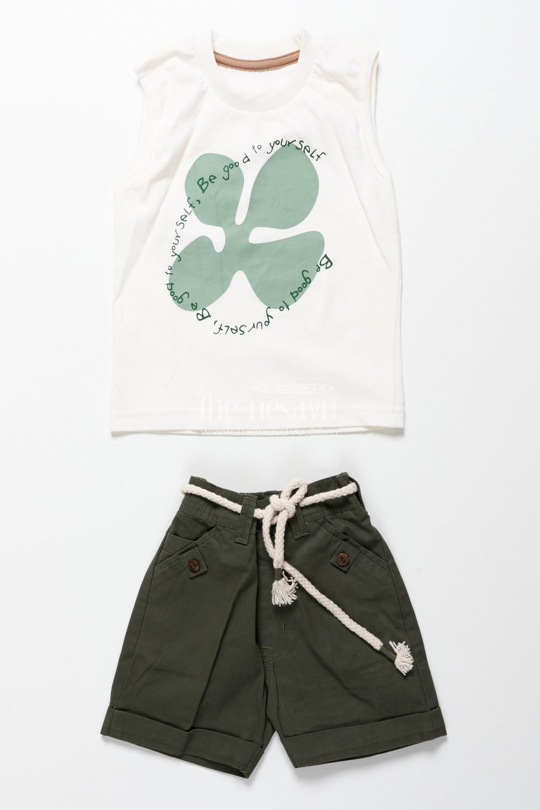 The Nesavu Boys Casual Set Baby Boys Cotton Printed Set for Playdates and Everyday Wear Nesavu Nesavu baby boys cotton digital print set everyday wear playdates summer outings