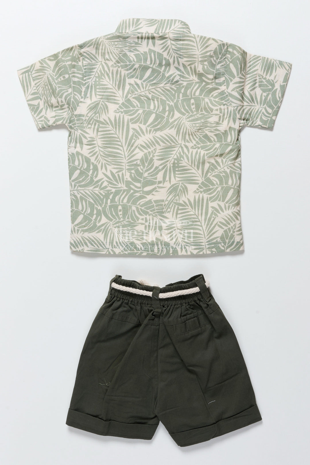 The Nesavu Boys Casual Set Baby Boys Cotton Printed Set for Playdates and Everyday Wear Nesavu Nesavu baby boys cotton digital print set everyday wear playdates summer outings