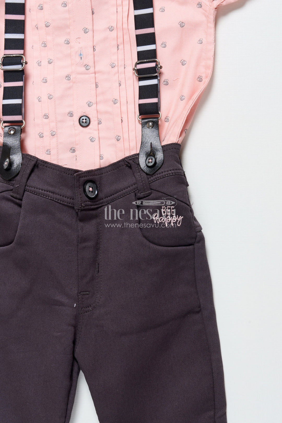 The Nesavu Boys Casual Set Baby Boys Digital Print Casual Set for Playdates and Weekends Nesavu Nesavu baby boys digital printed cotton set playdates daycare everyday wear