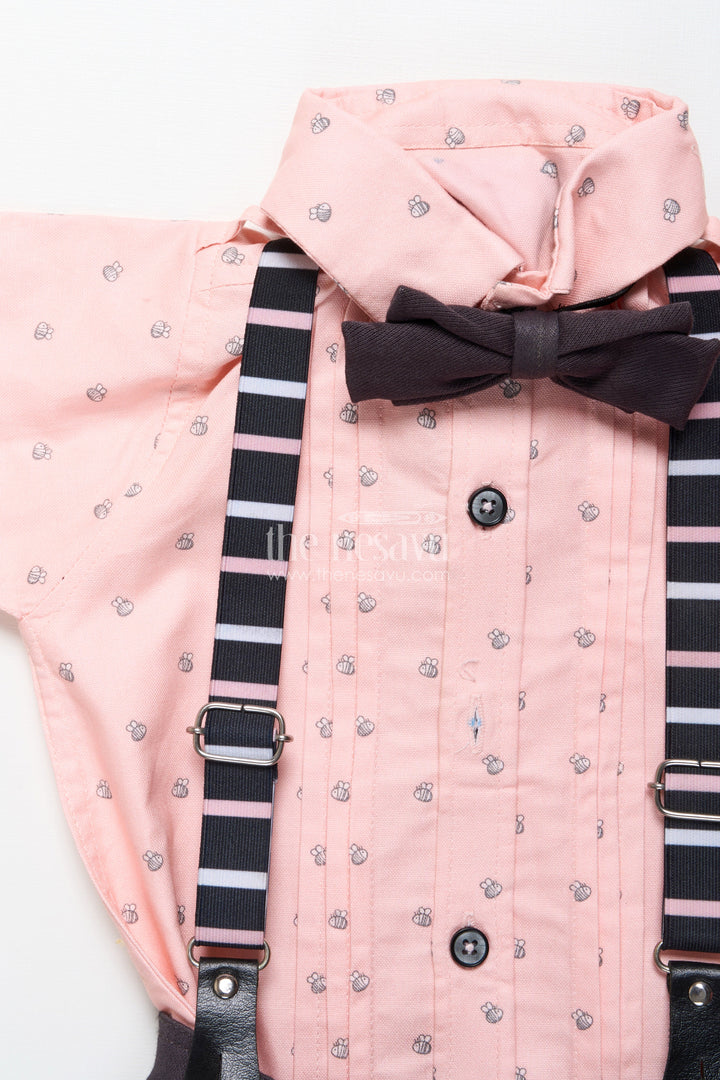 The Nesavu Boys Casual Set Baby Boys Digital Print Casual Set for Playdates and Weekends Nesavu Nesavu baby boys digital printed cotton set playdates daycare everyday wear