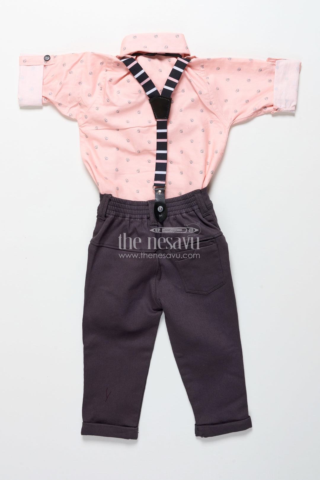 The Nesavu Boys Casual Set Baby Boys Digital Print Casual Set for Playdates and Weekends Nesavu Nesavu baby boys digital printed cotton set playdates daycare everyday wear