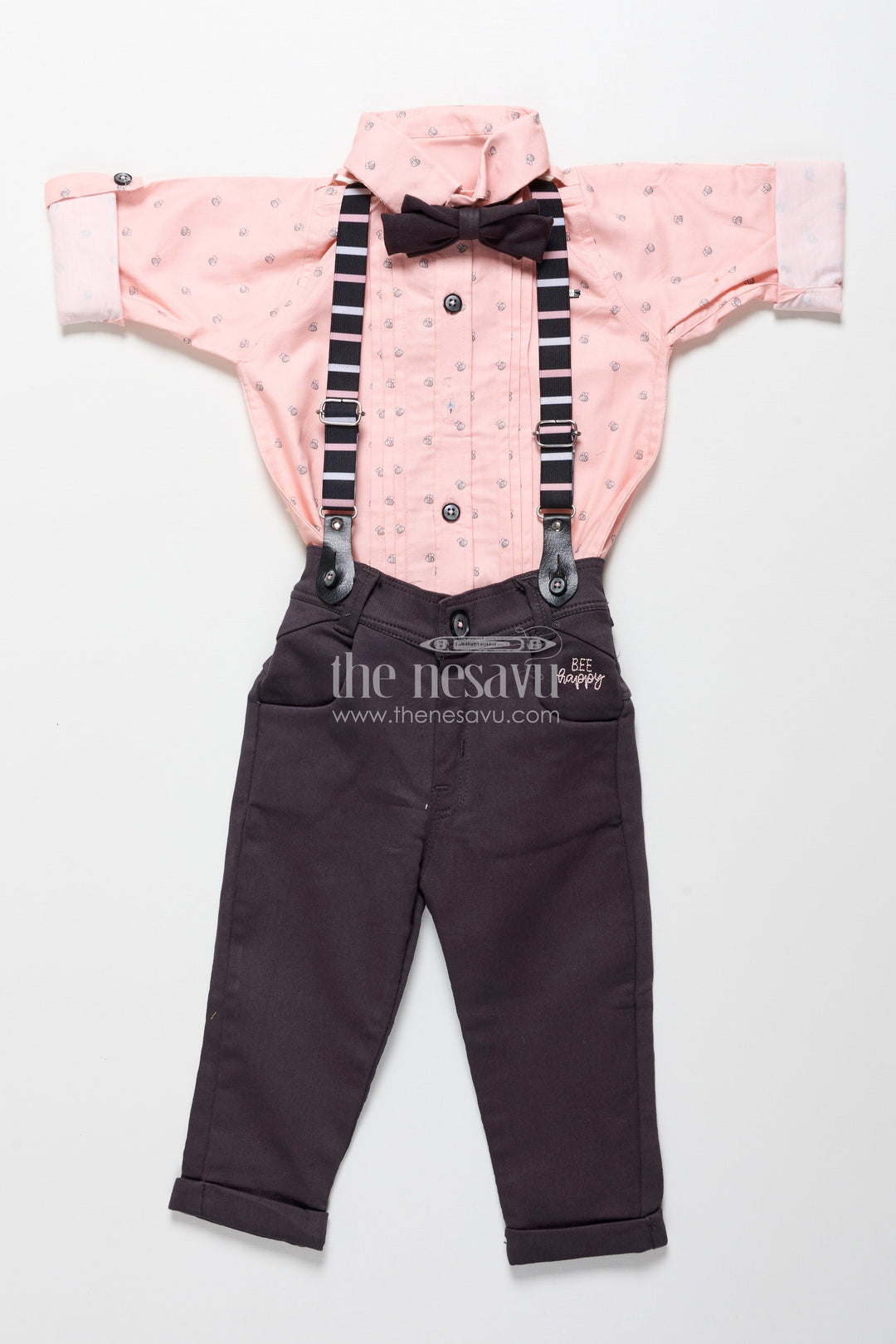 The Nesavu Boys Casual Set Baby Boys Digital Print Casual Set for Playdates and Weekends Nesavu Nesavu baby boys digital printed cotton set playdates daycare everyday wear