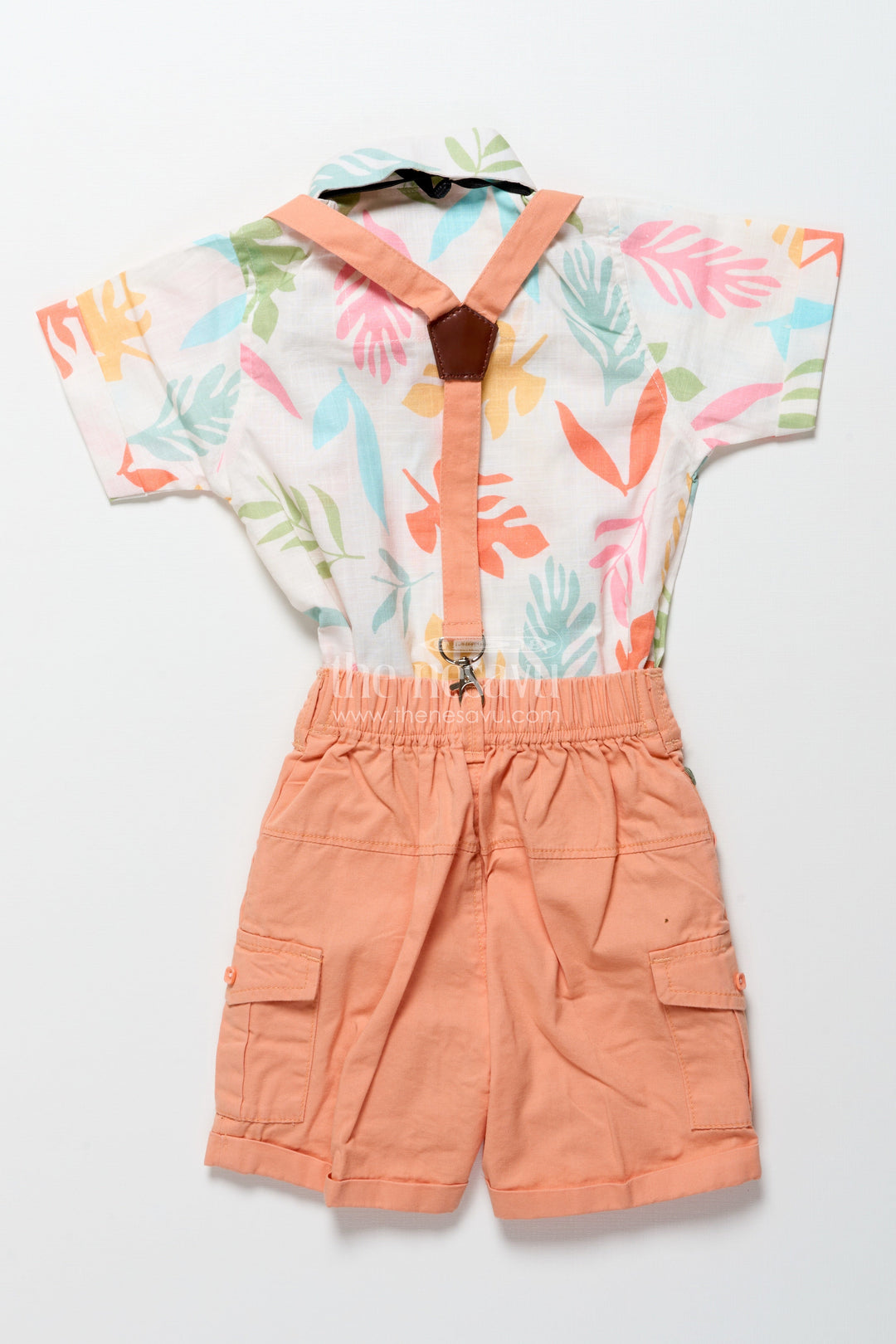 The Nesavu Boys Casual Set Baby Boys Digital Print Cotton Set for Casual Outings and Play Nesavu Nesavu baby boys digital printed cotton set summer playdates casual wear daycare