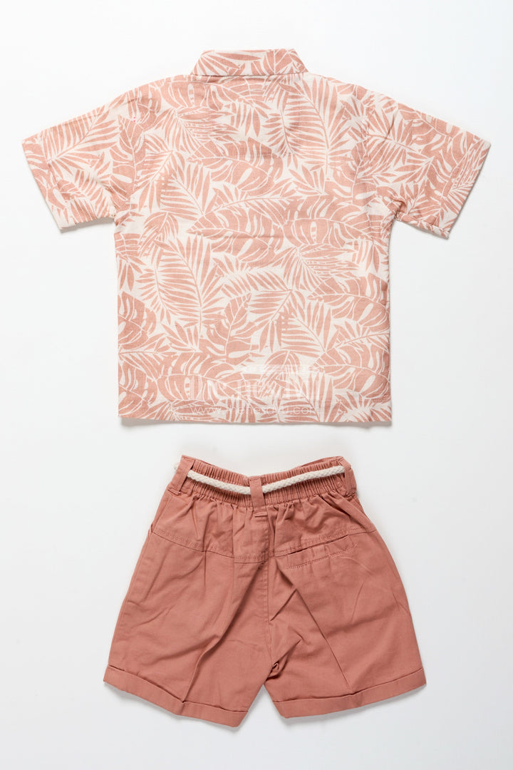 The Nesavu Boys Casual Set Baby Boys Digital Print Cotton Set for Weekend Wear and Photos Nesavu Nesavu baby boys digital printed cotton set birthdays casual weekends warm weather days