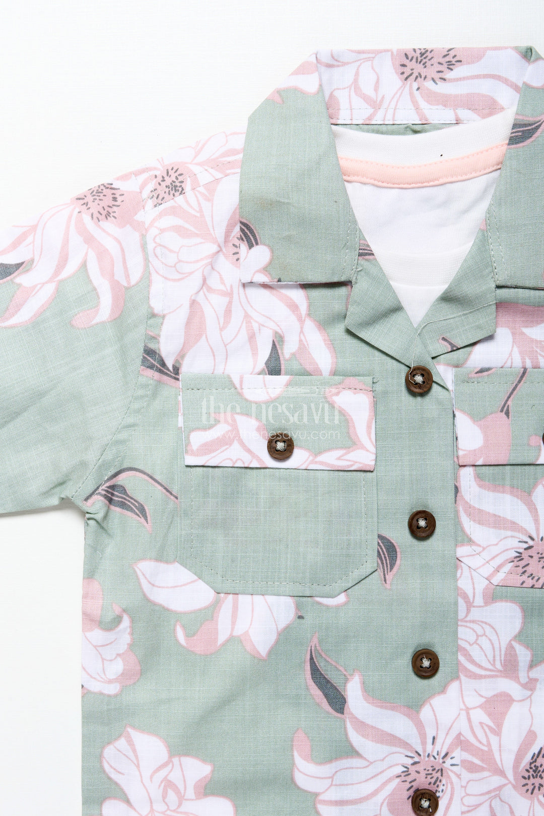 The Nesavu Boys Casual Set Baby Boys Digital Print Set for Casual Dressing and Day Trips Nesavu Nesavu baby boys cotton digital printed set day trips casual wear playtime comfort