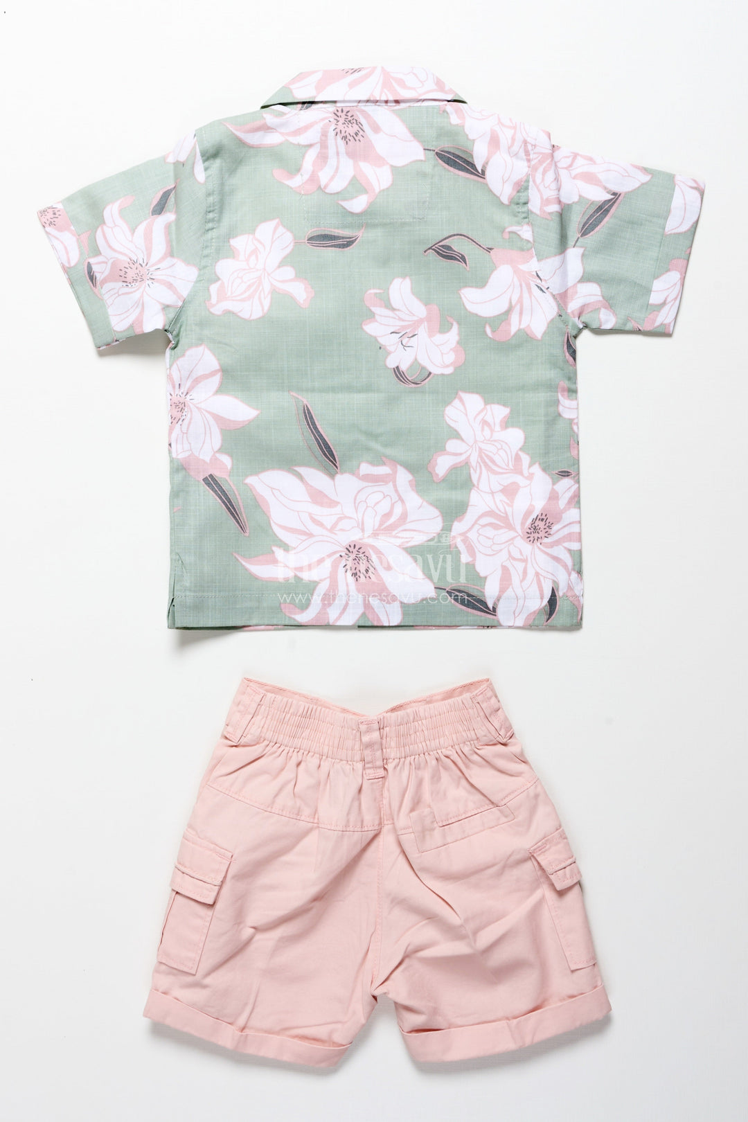 The Nesavu Boys Casual Set Baby Boys Digital Print Set for Casual Dressing and Day Trips Nesavu Nesavu baby boys cotton digital printed set day trips casual wear playtime comfort