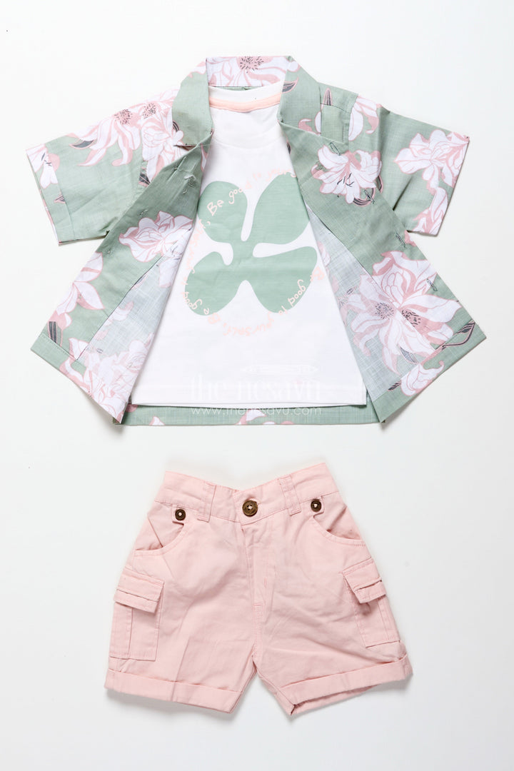 The Nesavu Boys Casual Set Baby Boys Digital Print Set for Casual Dressing and Day Trips Nesavu Nesavu baby boys cotton digital printed set day trips casual wear playtime comfort