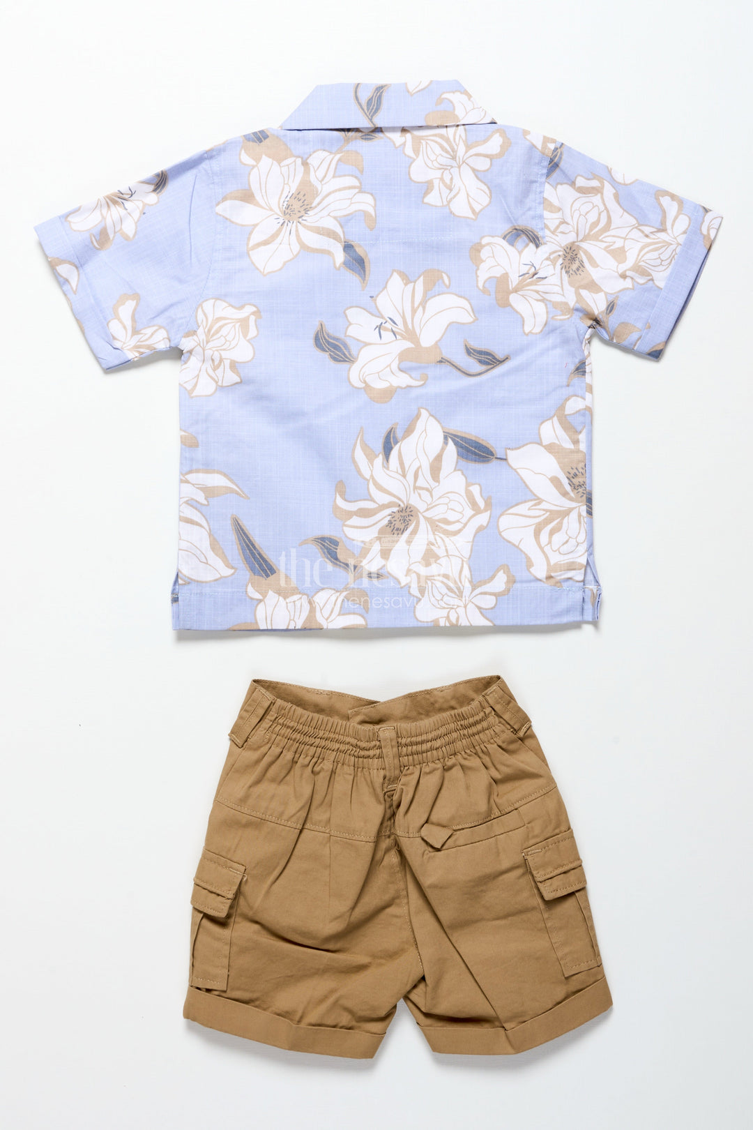 The Nesavu Boys Casual Set Baby Boys Digital Printed Cotton Set for Playdates and Casual Fun Nesavu Nesavu baby boys digital print cotton set playdates outings casual everyday wear