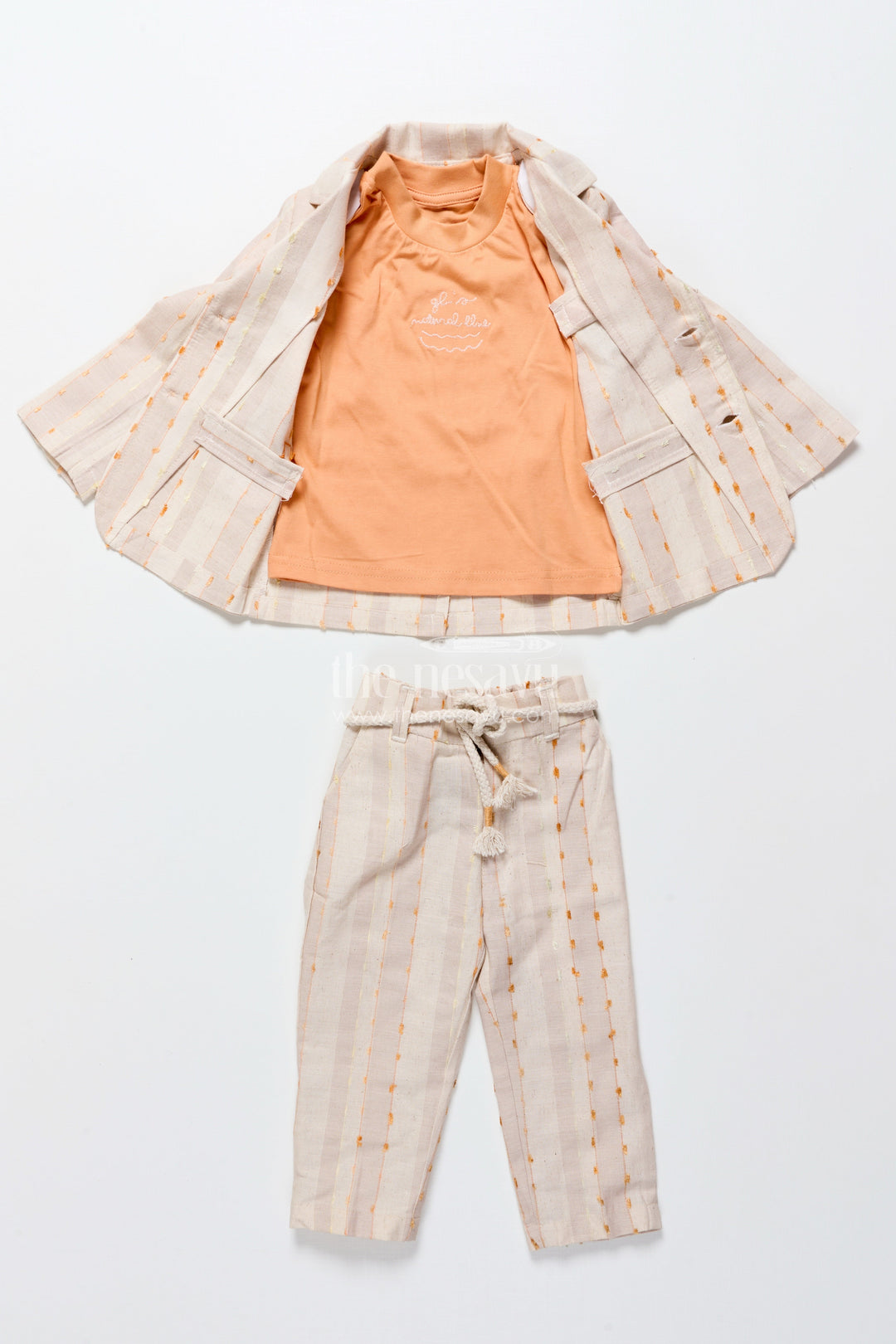 The Nesavu Boys Blazer Set Baby Boys Embroidered Blazer Set for Weddings and Stage Functions Nesavu Nesavu baby boys embroidered blazer set weddings parties traditional celebrations