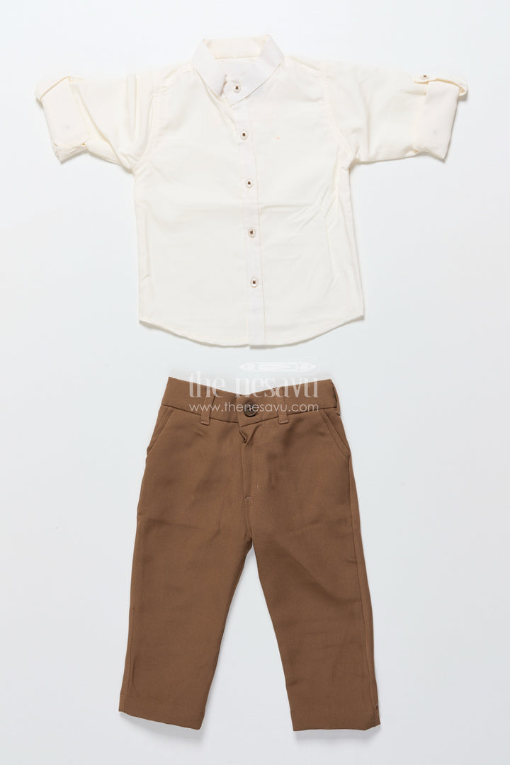 The Nesavu Boys Jacket Sets Baby Boys Multicolor Jacket Set for Festive Photos and Family Events Nesavu Nesavu baby boys multicolor printed jacket set birthdays family photos festive occasions