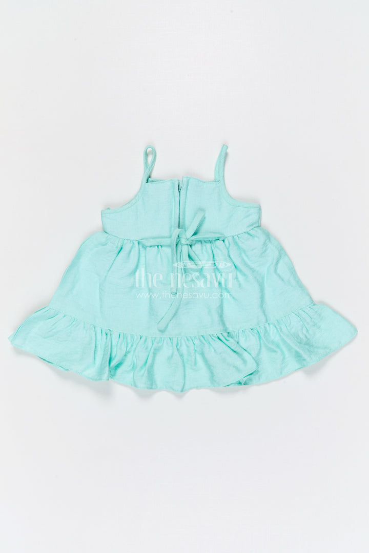 The Nesavu Baby Cotton Frocks Baby Cotton Frock for Birthday and Summer Outings Nesavu Nesavu baby bubble crepe cotton frock for birthday and summer wear