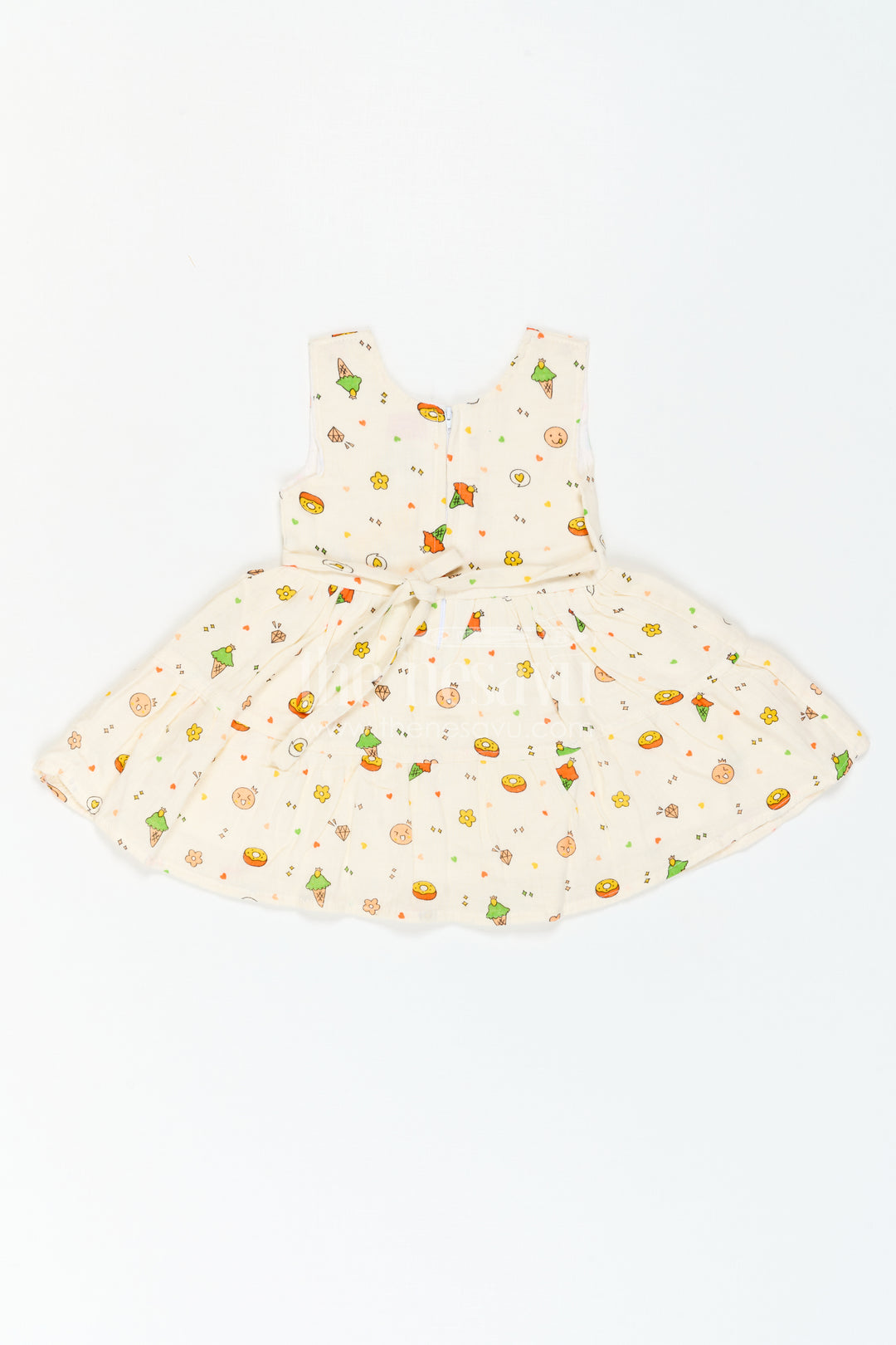 The Nesavu Baby Cotton Frocks Baby Floral Frock for Cheerful Birthday Outings Nesavu Nesavu Baby Floral Frock For Cheerful Birthday Outings With Soft Muslin Cotton And Playful Print