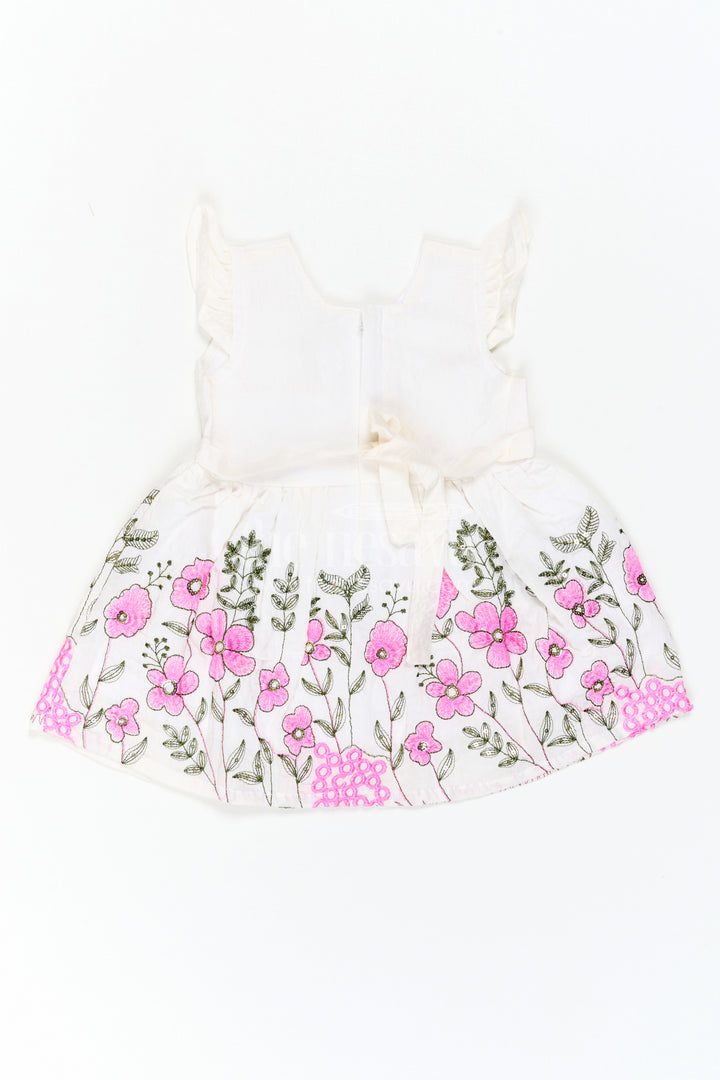 The Nesavu Baby Cotton Frocks Baby Frock for Birthday Picnic Photoshoots Nesavu Nesavu Baby Frock For Birthday Picnic Photoshoots With Cotton Blend Comfort And Thread Embroidery